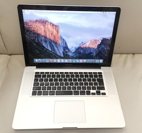 MacBook Pro 2011年 MC371J/A  i5 2.4GHz/4G／500GB/ 15.4インチ