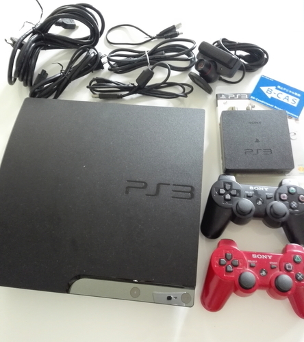 PS3 本体 CECH-2500A ＋ torne コントローラー２個 160GB ソフト3本セット