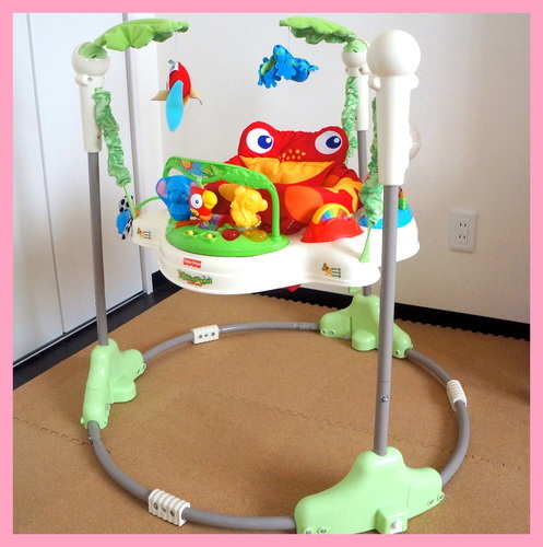 美品★フィッシャープライス レインフォレスト ジャンパルー