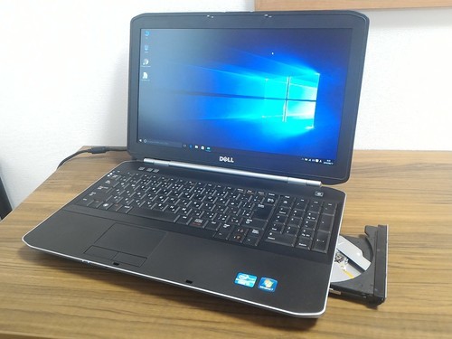 (お取引中)高性能 i7搭載 ﾒﾓﾘ4G Windows10ﾉｰﾄ i7/ﾒﾓﾘ4G/HDD250G/DVD-ROM/無線LAN/Libre Office [Dell Latitude E5520]