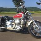 ◇値下げ! ◇8/31受付終了します。 節約 ◇ヤマハ ドラッグスター400 白/赤 