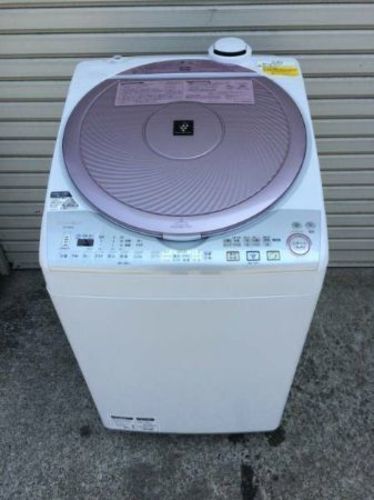 ■SHARP 洗濯乾燥機 ES-TX820-P 2013年製 ピンク■※追記有