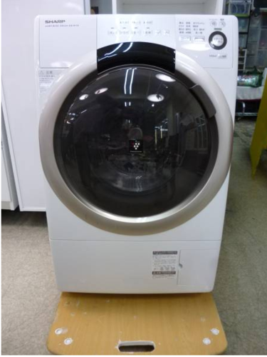 【美品】2015年製 SHARP 7K/3.5K ドラム式洗濯乾燥機 ES-S70