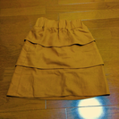 秋色3段切り替えスカート