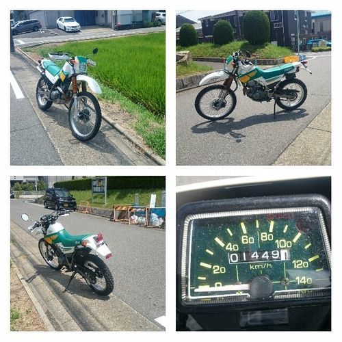 セロー225 セル付き 走行距離1449km オフロード バイク