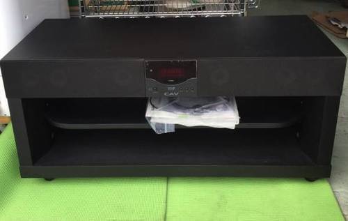美品★ジャパネット＊CAV ジャパンTHRF-90 3.1ch　オーディオラック テレビ台
