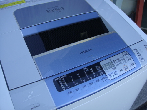 大容量2008年製８㎏/4.5㎏　ＨＩＴＡＣＨＩ　ＢＥＡＴＷＡＳＨ　洗濯機　　配達無料