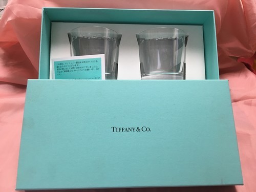 【未使用】　ティファニー ペアグラス　【家飲み】【ネット飲み会】