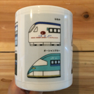 JRの新幹線や特急のマグカップ
