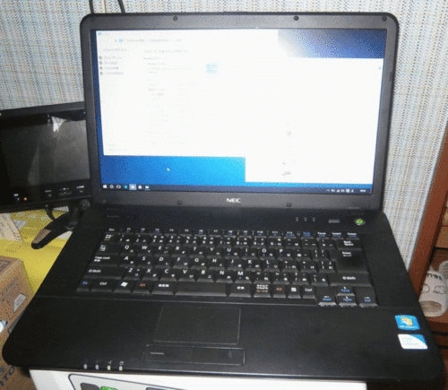 Core i3 Windows10ノート メモリ4G/HDD160GB/DVDマルチ