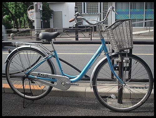 ★リサイクル(再生)自転車・中古自転車・ブリヂストンエコアルミ・軽量アルミフレーム・26インチ・ブルー