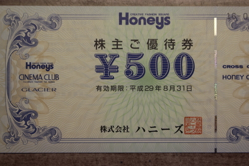 ハニーズ株主優待券3000円分 | ptpnix.co.id