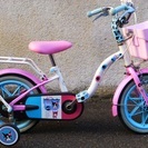【交渉中】 子供用　小さい自転車　補助輪付き