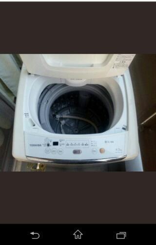 東芝洗濯機✨ AW-42ML 配送料無料！！！指定された場所まで持っていきます☺！