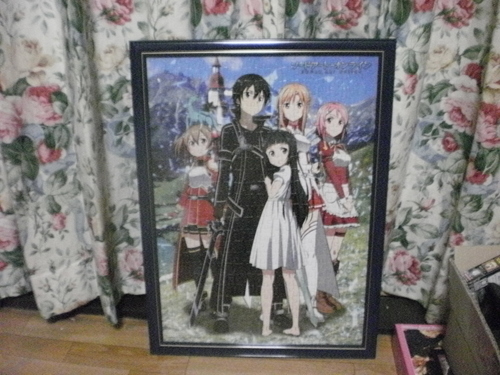 ジグソーパズル完成品ソードアート オンライン５００ピース美品今月迄値下げ 観音様 東林間のパズルの中古あげます 譲ります ジモティーで不用品の処分