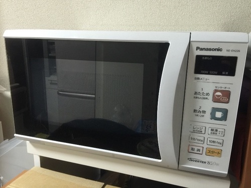 ［値下！］【美品!】2014年製 Panasonic 電子レンジ NE-EH226-W