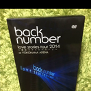 back number 2014 dvd 初回限定盤