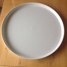 白い 大きい 丸皿