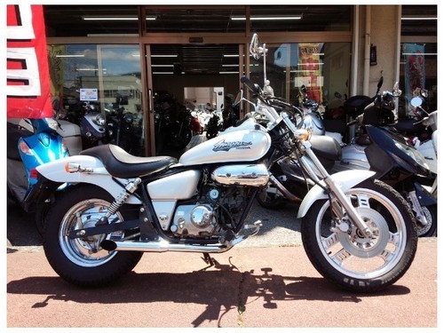 ご成約ありがとうございます。 NO.975 マグナ50 (MAGNA) 4サイクル マニュアル車 スラッシュカットマフラー ☆彡