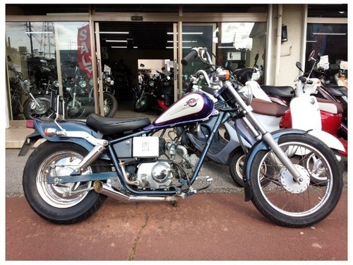 ご成約ありがとうございます。 NO.964 ジャズ (JAZZ) 4サイクル リトルアメリカン ショートスラッシュカットマフラー☆彡