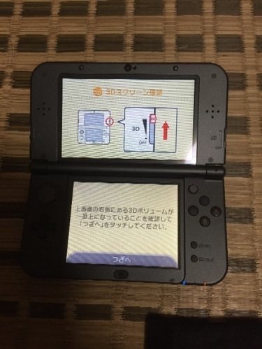 New 3ds メタリックブラック 中古美品！モンスターハンタークロス付き