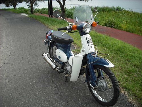 【引き取り先がきまりました】'93式程度良!  スーパーカブ８０CC　自賠H30.8末まで！　新品ボアアップキット組んだばっか！