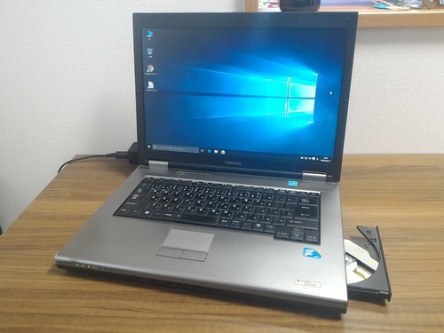 (お取引中)高速ﾃﾞｭｱﾙｺｱ搭載 ﾒﾓﾘ3G Windows10ﾉｰﾄ C2D/ﾒﾓﾘ3G/HDD160G/DVD-RW/Libre Office [東芝 satellite L21]