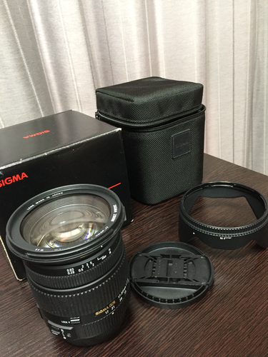 Sigma 17-50mm f2.8, ソニーα用レンズ