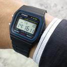 軽量でタフな時計　casio F-91W