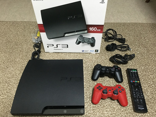 PS3(CECH-2500A) 使用品 コントローラx2、BDリモコン、HDMIケーブル付