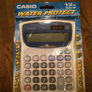 CASIO  計算機12桁 WATER PROTECT 未使用