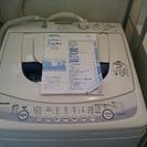 東芝製全自動洗濯機