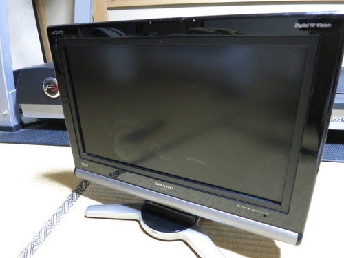 シャープ　２０インチ　LC-20D10 2008年