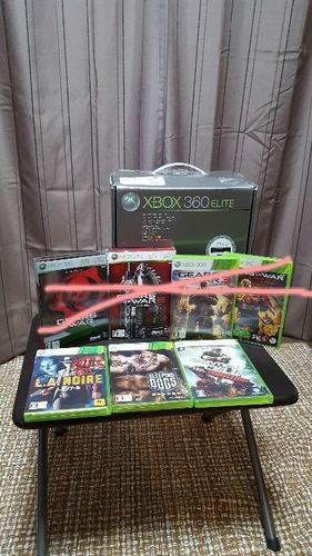 Xbox360本体【エリート120GB】ソフト3本付き