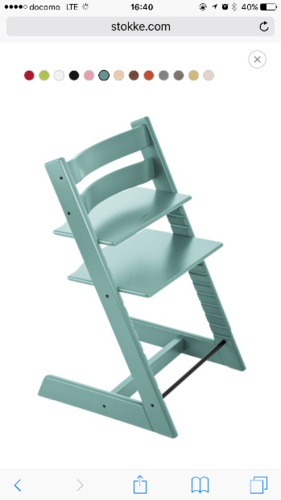 【ほぼ新品】STOKKE ベビーチェア