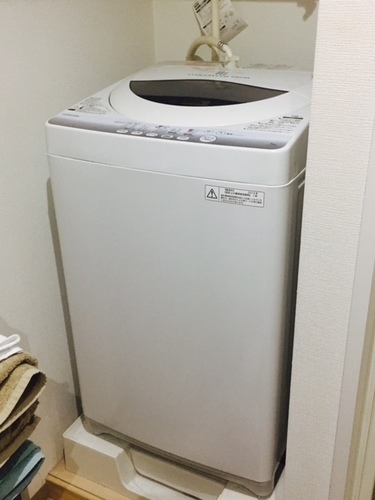 【9/10(土)まで】'14年製 東芝洗濯機5.0kg譲ります（送料込）