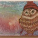 フクロウの絵