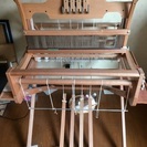 織り機。機織りアシュフォード製4枚綜絖