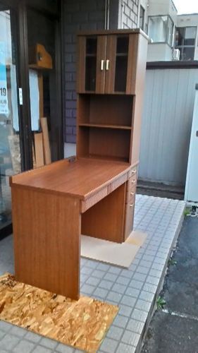値下げ　長年使える机（本箱と片袖は左右どちらにも設置可）