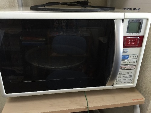 2009年製シャープ電子レンジ