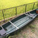 【購入希望者有り】FRP製 カヌー型ボート
