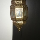 モロッコで買ったランプシェード　