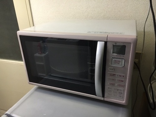 薄ピンクのレンジ♪