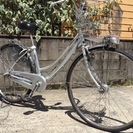 売り切れました！ありがとうございます！一気に値下げdwon↓通学、通勤に！かなり極上物です。（使用期間３ヶ月）パナソニック　27インチ　タフチェーンＷガチガチロック　鹿児島市