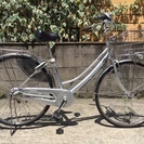 売り切れました！ありがとうございます！一気に値下げdwon↓通学、通勤に！かなり極上物です。（使用期間３ヶ月）パナソニック　27インチ　タフチェーンＷガチガチロック　鹿児島市