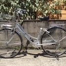 売り切れました！ありがとうございます！一気に値下げdwon↓通学、通勤に！かなり極上物です。（使用期間３ヶ月）パナソニック　27インチ　タフチェーンＷガチガチロック　鹿児島市