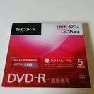 　SONY　DVD-R　5枚入り