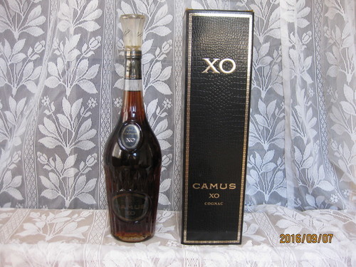 洋酒(1/15)　カミューＸ.Ｏロングネック(オールドボトル)　１０００ｍｌ