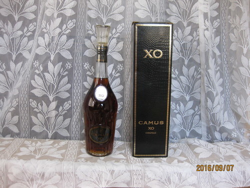 洋酒(2/15)　カミューＸ.Ｏロングネック(オールドボトル)　７００ｍｌ