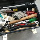 工具箱と工具のセット
